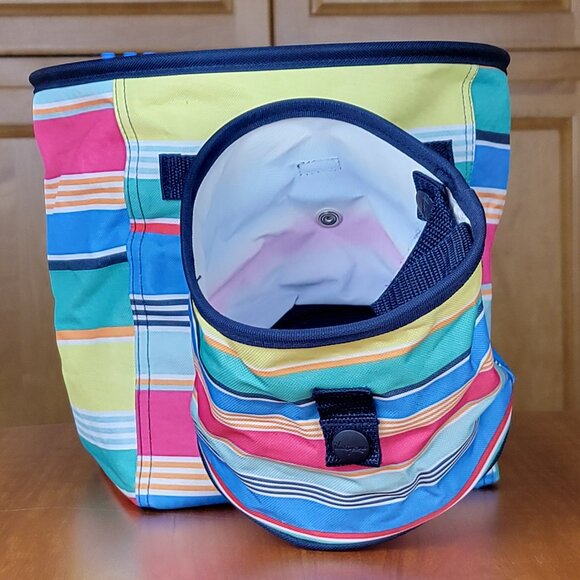 Two (2) Thirty-One Mini Storage Round Bin Organizers - Patio Pop - Picture 2 of 7